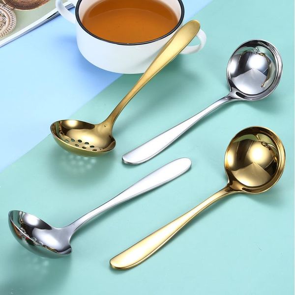 spoons stainless steel long handle cooking colander gold soup spoon strainer scoop for kitchen dinner tableware
spoons stainless steel long handle cooking colander gold soup spoon strainer scoop for kitchen dinner tableware