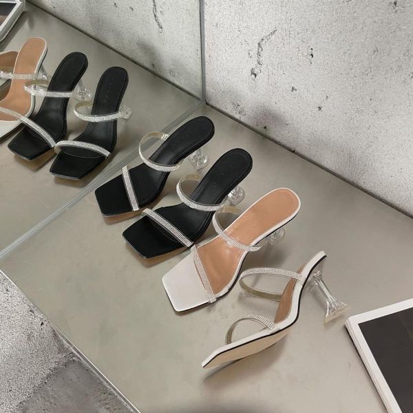 female shoes womens slippers outdoor heeled mules glitter slides low 2021 high thin jelly rome basic rubber pu fabric crystal, Black
female shoes womens slippers outdoor heeled mules glitter slides low 2021 high thin jelly rome basic rubber pu fabric crystal, Black