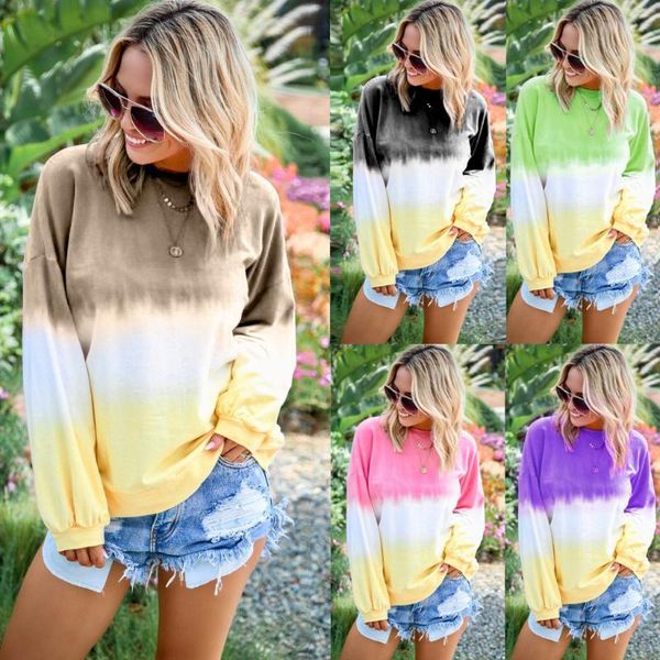 womail fashion women s blouses shirt 2021 gradient contrast o-neck pullover casual female long sleeve blouse s-5xl women's & shirts, White
womail fashion women s blouses shirt 2021 gradient contrast o-neck pullover casual female long sleeve blouse s-5xl women's & shirts, White