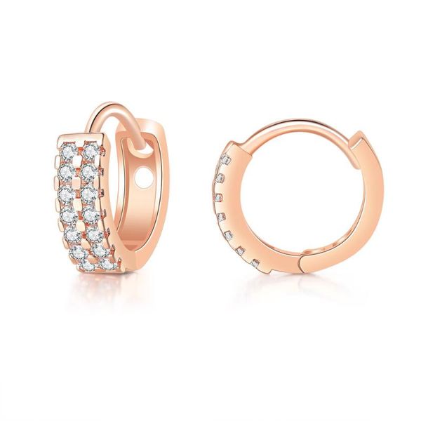 hoop & huggie double row set zircon earrings for women men iced out gold color hip hop daily fashion jewelry ear accessories kbe421, Golden;silver
hoop & huggie double row set zircon earrings for women men iced out gold color hip hop daily fashion jewelry ear accessories kbe421, Golden;silver