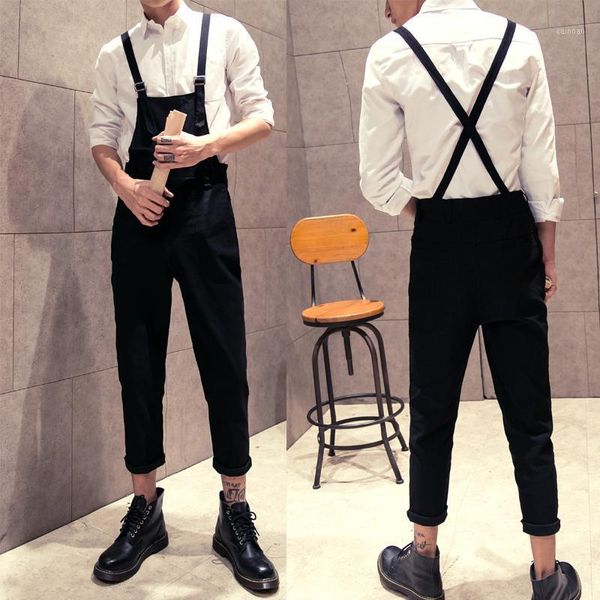men's pants m-3xl 2021 women and clothing spring tooling one piece bib lovers casual spaghetti strap singer costumes, Black
men's pants m-3xl 2021 women and clothing spring tooling one piece bib lovers casual spaghetti strap singer costumes, Black
