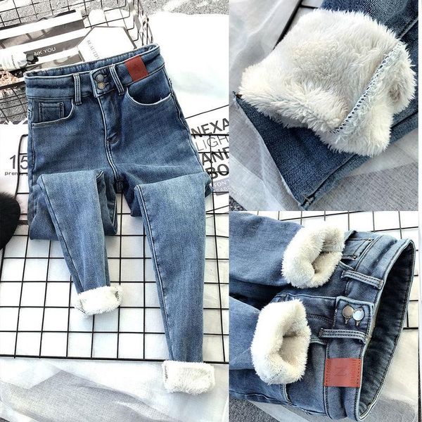 women's jeans women winter thick plus velvet high waist skinny female fleece warm slim fit stretch ladies casual denim pencil pants k87, Blue
women's jeans women winter thick plus velvet high waist skinny female fleece warm slim fit stretch ladies casual denim pencil pants k87, Blue