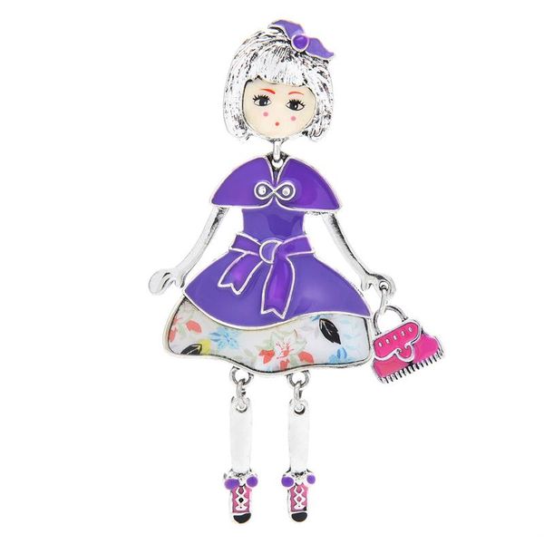 pins, brooches wuli&baby enamel wear dress take bag girl for women 4-color beauty lady office party brooch pin gifts, Gray
pins, brooches wuli&baby enamel wear dress take bag girl for women 4-color beauty lady office party brooch pin gifts, Gray