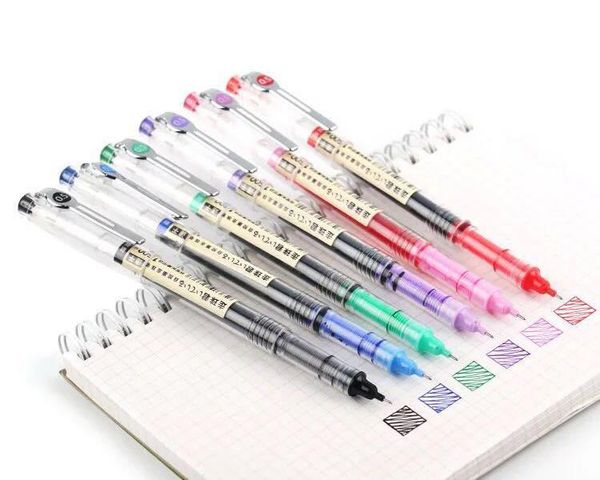 gel pens 1pc liquid ink roller pen black blue red green purple quick dry needle tip 0.5mm colored school office supplies
gel pens 1pc liquid ink roller pen black blue red green purple quick dry needle tip 0.5mm colored school office supplies