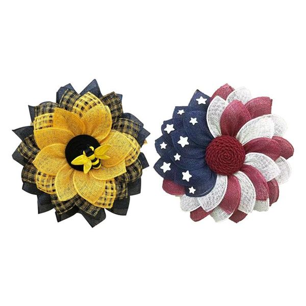 decorative flowers & wreaths simulation leaf bee sunflower wreath artificial garland hanging pendants independence day decoration home decor
decorative flowers & wreaths simulation leaf bee sunflower wreath artificial garland hanging pendants independence day decoration home decor