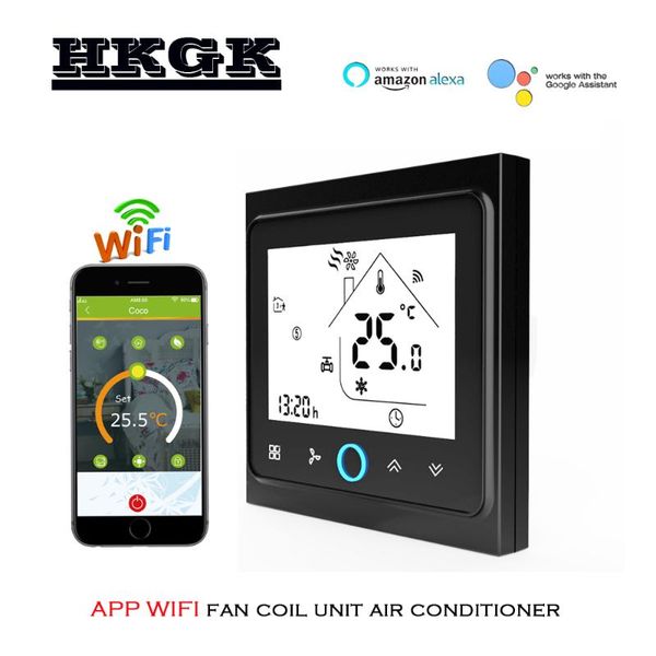 smart home control tuya 95-240vac 24v 2pipe wifi thermostat temperature cooling heating for accurate 0.5 degree
smart home control tuya 95-240vac 24v 2pipe wifi thermostat temperature cooling heating for accurate 0.5 degree