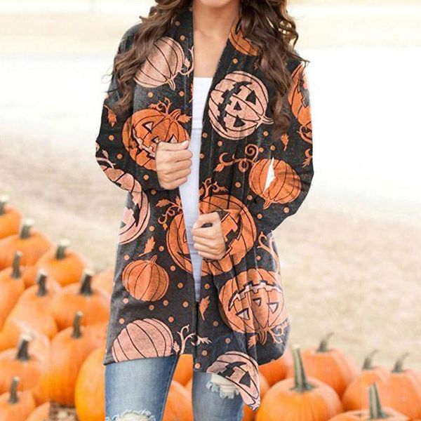 women's jackets harajuku printing halloween ghost printed jacket 2021 autumn winter casual long sleeve women lose open stitch cardigan, Black;brown
women's jackets harajuku printing halloween ghost printed jacket 2021 autumn winter casual long sleeve women lose open stitch cardigan, Black;brown