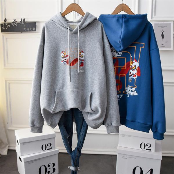 women's hoodies & sweatshirts winter large thicken casual hoodie pullovers 2021 bf style classic printed cotton fleece hooded sweatshir, Black
women's hoodies & sweatshirts winter large thicken casual hoodie pullovers 2021 bf style classic printed cotton fleece hooded sweatshir, Black