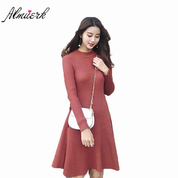 casual dresses autumn winter women's dress 2021 sweater slim was thin womens temperament thickened base z052, Black;gray
casual dresses autumn winter women's dress 2021 sweater slim was thin womens temperament thickened base z052, Black;gray
