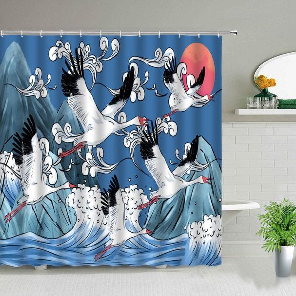 shower curtains chinese style cartoon bird waves landscape tree flower plant scenery 3d print waterproof bath curtain with hooks
shower curtains chinese style cartoon bird waves landscape tree flower plant scenery 3d print waterproof bath curtain with hooks