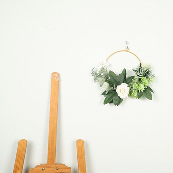 decorative flowers & wreaths simulation iron art rose succulent garland artificial flower ornaments home wall hanging wedding decor door
decorative flowers & wreaths simulation iron art rose succulent garland artificial flower ornaments home wall hanging wedding decor door
