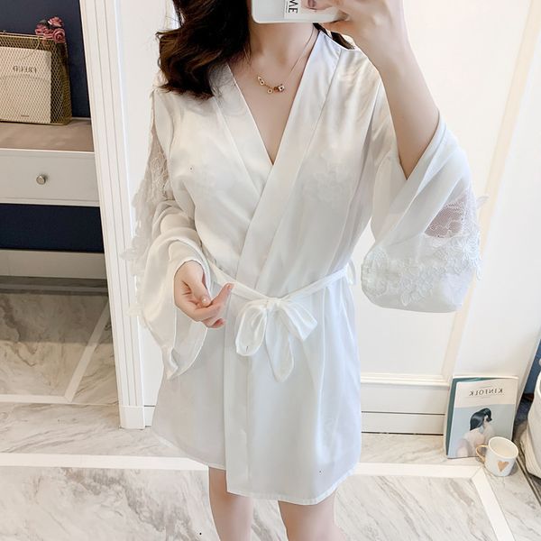 women's sleepwear lace bride dressing gown for women high archives satin robe e5wt, Black;red
women's sleepwear lace bride dressing gown for women high archives satin robe e5wt, Black;red