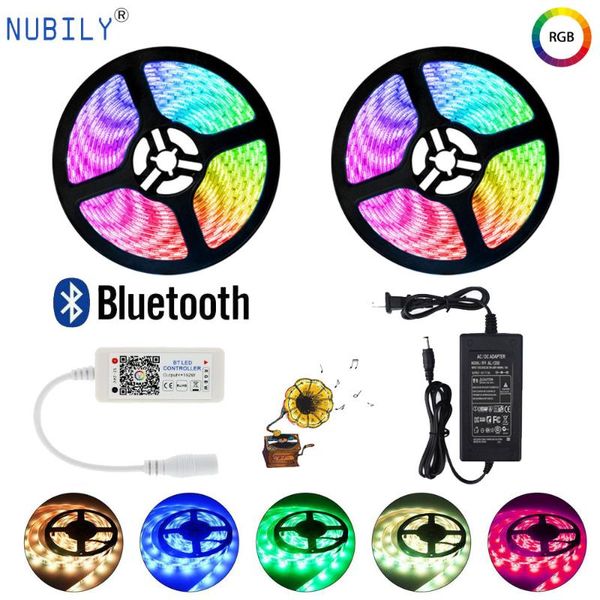 strips 10m 300leds bluetooth rgb led strip with mic music controller smart phone control 5m waterproof fita 12v power adapter
strips 10m 300leds bluetooth rgb led strip with mic music controller smart phone control 5m waterproof fita 12v power adapter