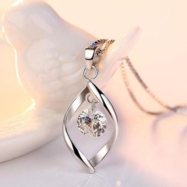 chains 2021 simple water drop necklaces for women statement zircon stone pendants fashion necklace wedding bridal jewelry, Silver
chains 2021 simple water drop necklaces for women statement zircon stone pendants fashion necklace wedding bridal jewelry, Silver
