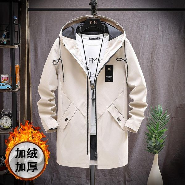 men's jackets e-baihui long jacket fleece warm windbreaker trench autumn casual solid fashion hooded coat bomber streetwear slim fit ov, Black;brown
men's jackets e-baihui long jacket fleece warm windbreaker trench autumn casual solid fashion hooded coat bomber streetwear slim fit ov, Black;brown