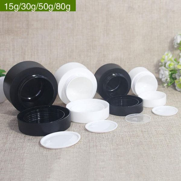 storage bottles & jars 20pcs 50g 80g white black cream jar cosmetic packaging box empty pot eyeshadow makeup face container
storage bottles & jars 20pcs 50g 80g white black cream jar cosmetic packaging box empty pot eyeshadow makeup face container