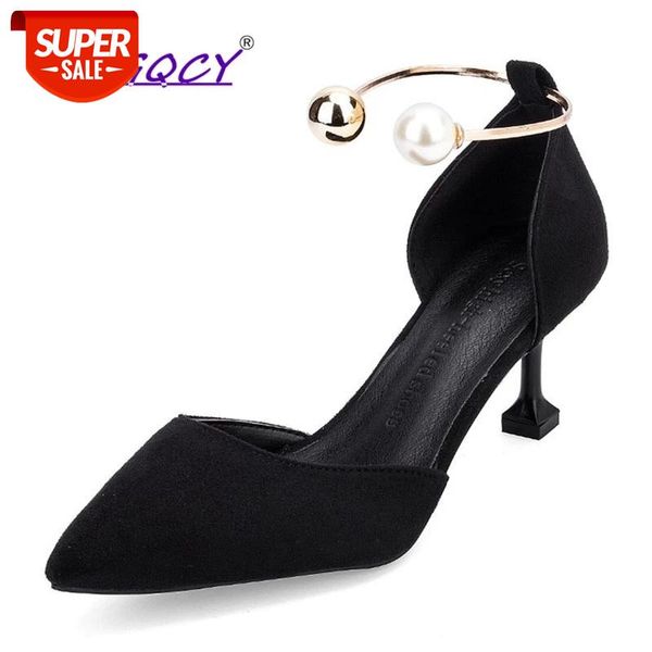 high heels pearl pumps women shoes 2019 autumn summer fashion wild pointed hollow sandals slip-on thin #ym2c, Black
high heels pearl pumps women shoes 2019 autumn summer fashion wild pointed hollow sandals slip-on thin #ym2c, Black