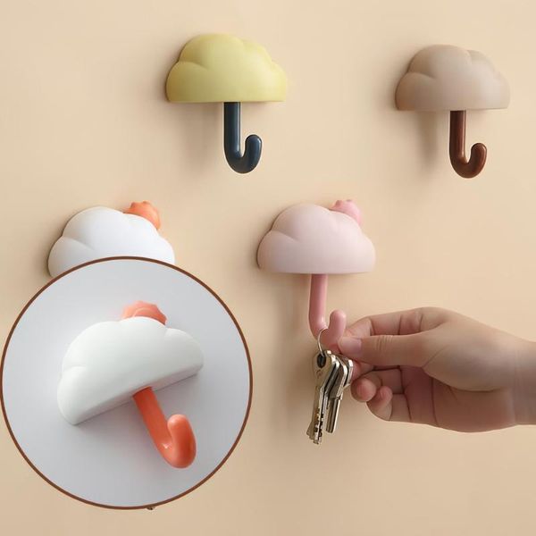 hooks & rails 1pc non marking paste cloud shape wall hook towel key up door clothing hanger debris bathroom kitchen
hooks & rails 1pc non marking paste cloud shape wall hook towel key up door clothing hanger debris bathroom kitchen