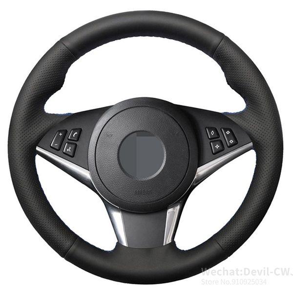 hand-stitched black suede soft leather car steering wheel cover for bmw 550i 530d 545i e61 e60 touring 2005-2009 e64 63 e63
hand-stitched black suede soft leather car steering wheel cover for bmw 550i 530d 545i e61 e60 touring 2005-2009 e64 63 e63