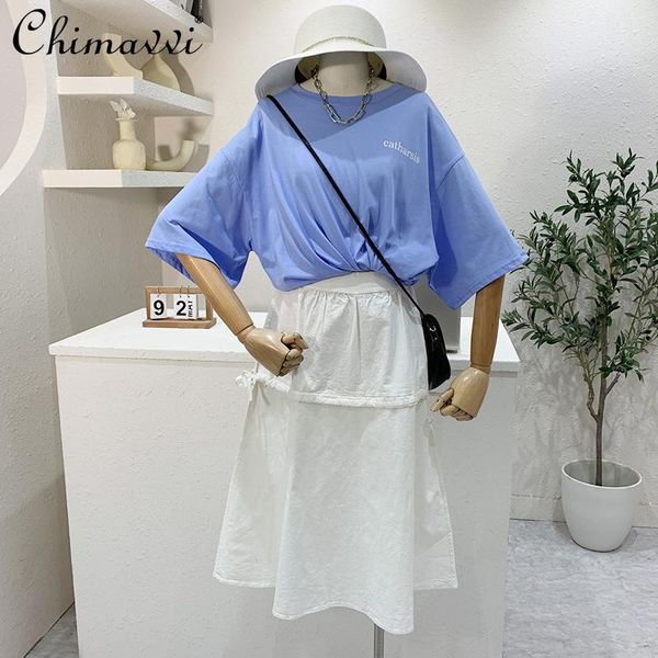 women's t-shirt 2021 summer casual oversized t shirt korean style printed pullover short sleeve female loose student top, White
women's t-shirt 2021 summer casual oversized t shirt korean style printed pullover short sleeve female loose student top, White