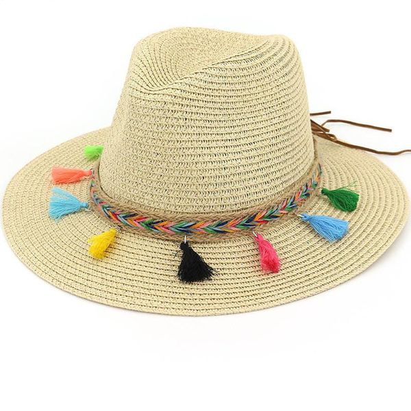 wide brim hats hat women beach summer for straw color tassel chain men panama bucket sun lady floppy, Blue;gray
wide brim hats hat women beach summer for straw color tassel chain men panama bucket sun lady floppy, Blue;gray