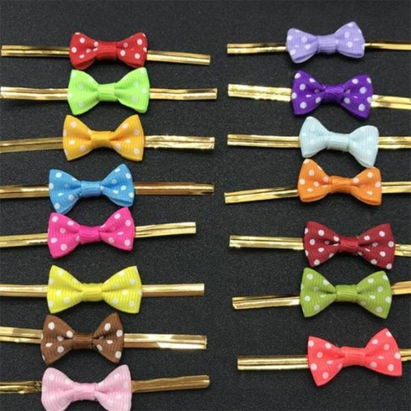 gift wrap 100pcs dot bowknot metallic twist wire ties candy lollipop baking packing bag seal binding for wedding party
gift wrap 100pcs dot bowknot metallic twist wire ties candy lollipop baking packing bag seal binding for wedding party