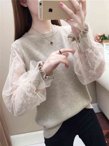 sweaters korean and japanese beautiful female turtleneck high-income flashlight long sleeve blouses d949, White;black 
sweaters korean and japanese beautiful female turtleneck high-income flashlight long sleeve blouses d949, White;black