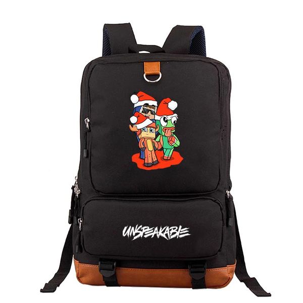 backpack unspeakable anti-theft laplarge capacity travel men and women school student schoolbag
backpack unspeakable anti-theft laplarge capacity travel men and women school student schoolbag
