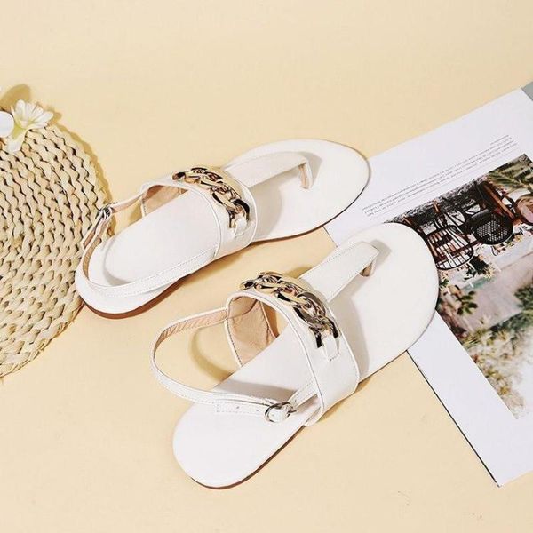 sandals crrcrrcrr gladiator style women's summer plus size metal chain flip-flops buckle strap comfortable women flat shoes, Black
sandals crrcrrcrr gladiator style women's summer plus size metal chain flip-flops buckle strap comfortable women flat shoes, Black