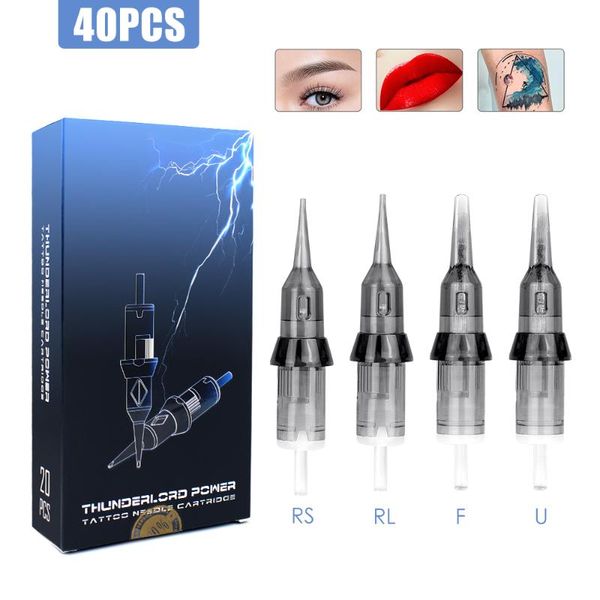 tattoo needles 40pcs disposable needle cartridge sterilized permanent makeup 0.16/0.18/0.25/0.3mm for machine pen supplies
tattoo needles 40pcs disposable needle cartridge sterilized permanent makeup 0.16/0.18/0.25/0.3mm for machine pen supplies