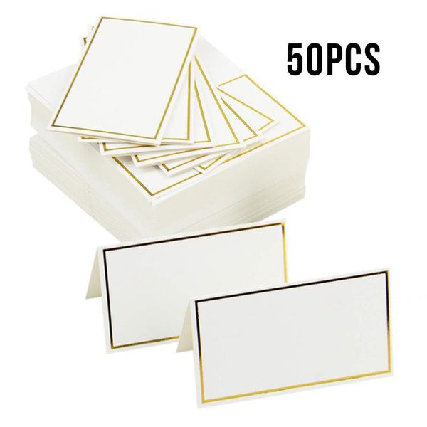 party decoration 50pcs blank name place cards wedding table decor message greeting card event seating
party decoration 50pcs blank name place cards wedding table decor message greeting card event seating