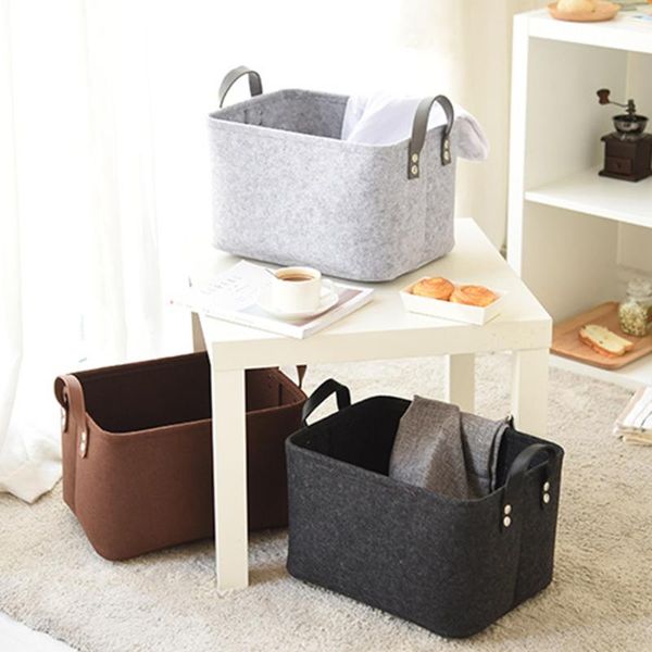 storage bags grey black felt basket bedroom closet clothing toy box household portable handheld laundry
storage bags grey black felt basket bedroom closet clothing toy box household portable handheld laundry