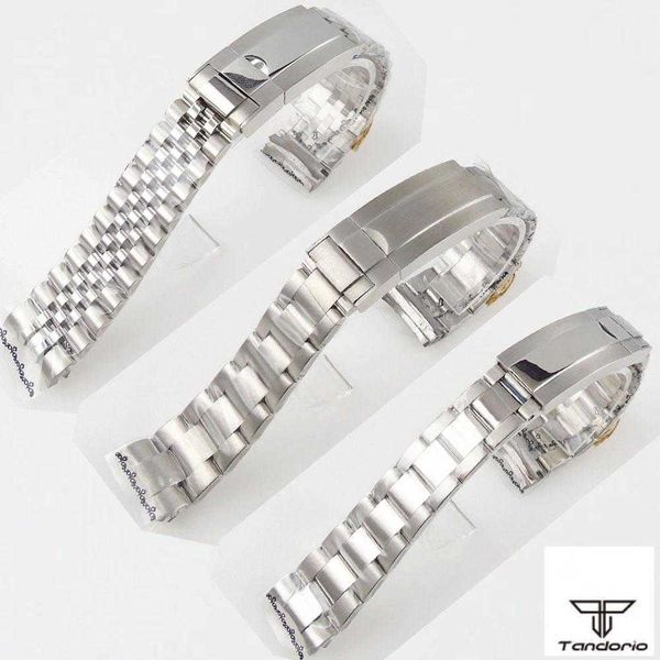 20mm oyster/jubilee style watch strap watchband 904l stainless steel bracelet spare parts brushed/polished glide lock system h0915, Silver
20mm oyster/jubilee style watch strap watchband 904l stainless steel bracelet spare parts brushed/polished glide lock system h0915, Silver