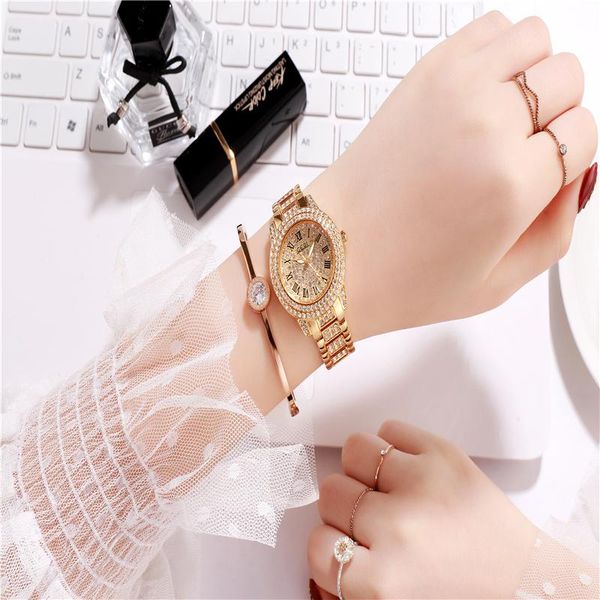 wristwatches watch women quartz ladies watches stainless steel gifts for clock gold waterproof dress 81, Slivery;brown
wristwatches watch women quartz ladies watches stainless steel gifts for clock gold waterproof dress 81, Slivery;brown