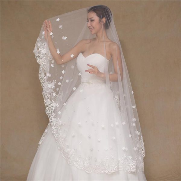 bridal veils designer lace appliques rhinestone long wedding veil white 3m length bride's spring cathedral for ladies, Black
bridal veils designer lace appliques rhinestone long wedding veil white 3m length bride's spring cathedral for ladies, Black