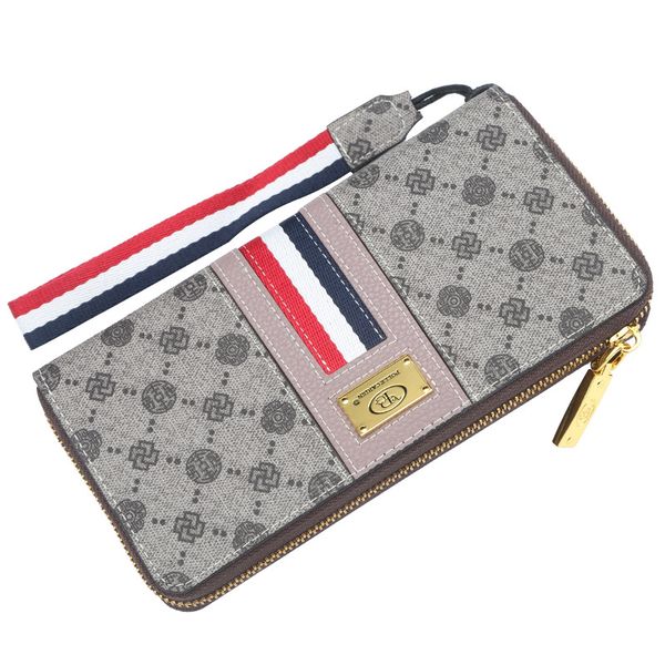 wholesale ladies leather purses simple joker printed clutch bag wear-resistant multi-card zipper fashion coin purse classic dot striped ribb, Red;black
wholesale ladies leather purses simple joker printed clutch bag wear-resistant multi-card zipper fashion coin purse classic dot striped ribb, Red;black