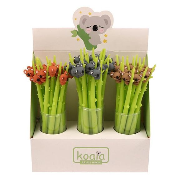 gel pens 3 pack 3d koala bear pen refillable liquid 0.5mm refills party giveaways supplies class reward for school 
gel pens 3 pack 3d koala bear pen refillable liquid 0.5mm refills party giveaways supplies class reward for school