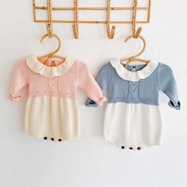 spring autumn toddler clothing baby girls doll collar rompers kids baby clothing baby girl long sleeve knit rompers, Blue
spring autumn toddler clothing baby girls doll collar rompers kids baby clothing baby girl long sleeve knit rompers, Blue