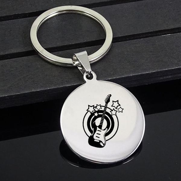keychains drop guitar keychain stainless steel star jewelry music fans yp7427, Silver
keychains drop guitar keychain stainless steel star jewelry music fans yp7427, Silver