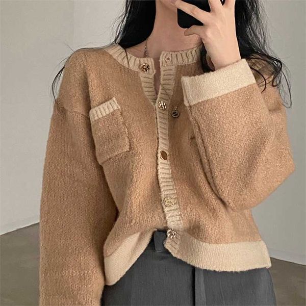 alien kitty spring retro women o-neck sweaters chic knitted female loose solid elegant cardigans office lady casual 211214, White;black
alien kitty spring retro women o-neck sweaters chic knitted female loose solid elegant cardigans office lady casual 211214, White;black