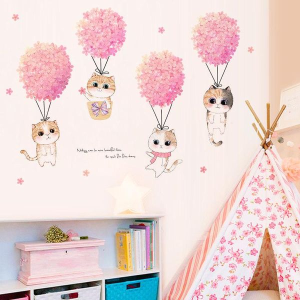 pink flower cat wall stickers girl bedroom decor kids room decoration self-adhesive background sticker home
pink flower cat wall stickers girl bedroom decor kids room decoration self-adhesive background sticker home