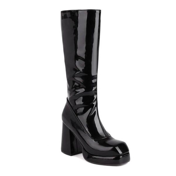 boots 2021 platform high patent leather women knight autumn winter square toe women's shoes black red white big size 32-48
boots 2021 platform high patent leather women knight autumn winter square toe women's shoes black red white big size 32-48