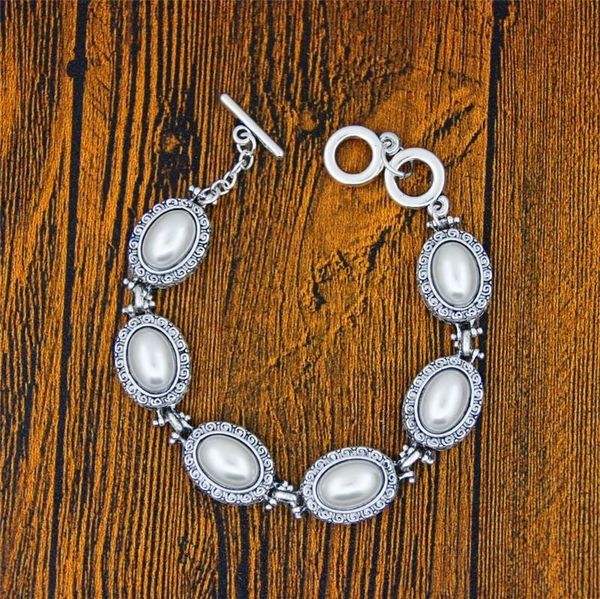 charm bracelets oval pearl bracelet for women double layer flower bead vintage antique silver plated jewelry wedding bridal party gift, Golden;silver
charm bracelets oval pearl bracelet for women double layer flower bead vintage antique silver plated jewelry wedding bridal party gift, Golden;silver