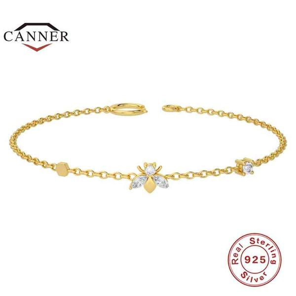 bracelets canner 100% 925 sterling silver exquisite aaaaa zircon fashion personality luxury simple bee bracelet for women jewelry, Golden;silver
bracelets canner 100% 925 sterling silver exquisite aaaaa zircon fashion personality luxury simple bee bracelet for women jewelry, Golden;silver