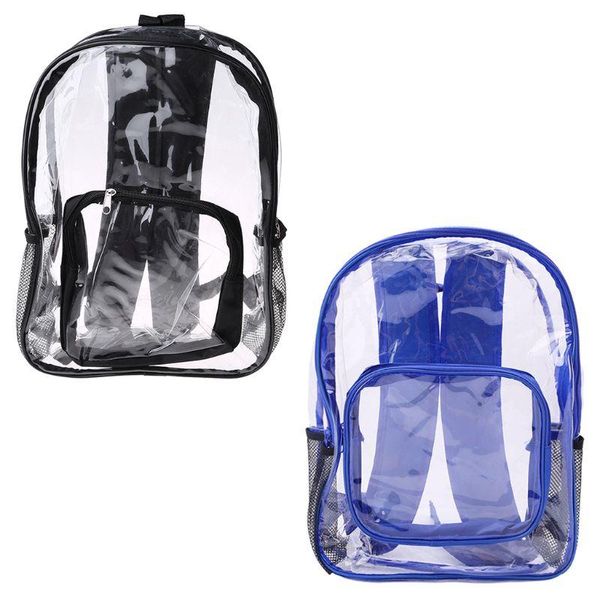 fashion women transparent pvc clear backpack travel shoulder bag school bookbags bags
fashion women transparent pvc clear backpack travel shoulder bag school bookbags bags