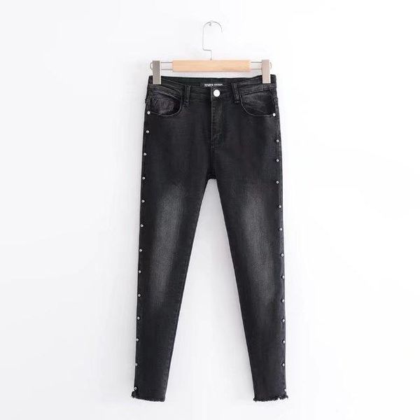 casual washed high waist women jeans stretch fashion skinny denim pencil bulift ankle- length pants women's, Blue
casual washed high waist women jeans stretch fashion skinny denim pencil bulift ankle- length pants women's, Blue