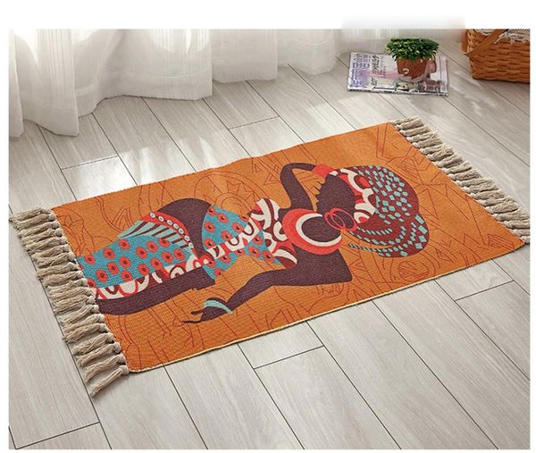 carpets 2021 retro bohemian hand woven cotton linen carpet bed bedside rug tassel floor mat for living room home decor bedroom
carpets 2021 retro bohemian hand woven cotton linen carpet bed bedside rug tassel floor mat for living room home decor bedroom