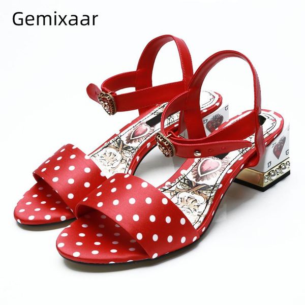 dress shoes polka dot one-strap gladiator sandals women jeweled square heel printed color ankle strap sweet-heart rhinestone summer, Black
dress shoes polka dot one-strap gladiator sandals women jeweled square heel printed color ankle strap sweet-heart rhinestone summer, Black