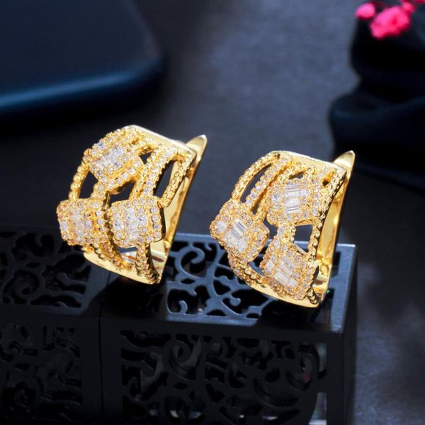 hoop & huggie cwwzircons stunning cubic zirconia pave yellow gold color big earrings for women fashion cz party wedding jewelry cz946, Golden;silver
hoop & huggie cwwzircons stunning cubic zirconia pave yellow gold color big earrings for women fashion cz party wedding jewelry cz946, Golden;silver