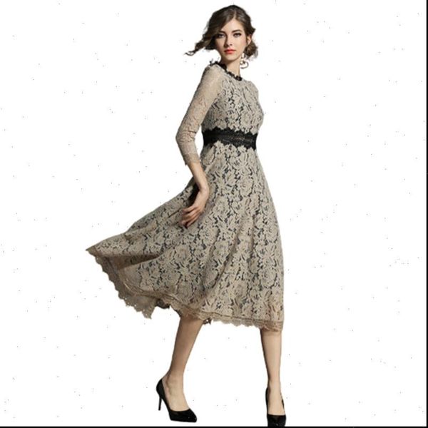 elegant vintage long robe lace womens dress plus szie 5xl crochet hollow out club evening party dresses, Black;gray
elegant vintage long robe lace womens dress plus szie 5xl crochet hollow out club evening party dresses, Black;gray